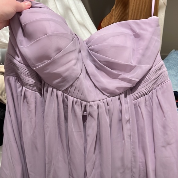 Lavender Grace Convertible Bridesmaid Dress Birdy Grey - Picture 5 of 13